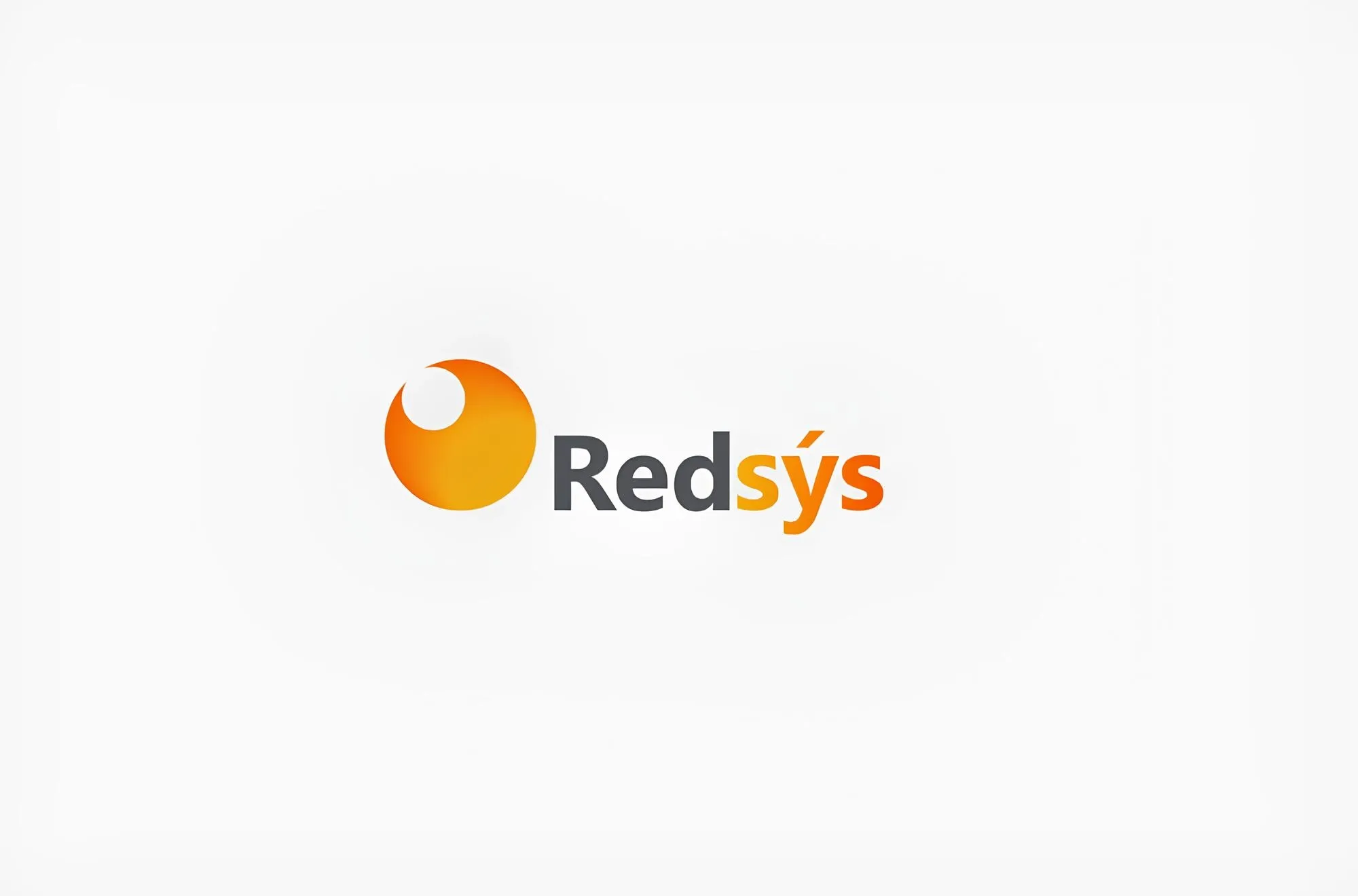 Redsys Logo on a gray background